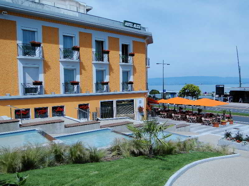 The Originals Boutique, Hotel Alize, Evian-Les-Bains Bagian luar foto